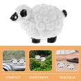 thumbnail image 2 of Figuras de ovejas de animales de resina, Mini decoraciones de ovejas para jardín, estatuas de ovejas de resina, decoraciones de jardín, 8 Uds., 2 of 5