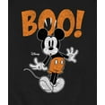 thumbnail image 3 of Disney - Mickey Scared Boo - Men's Crew Fleece Sweatshirt, 3 of 5
