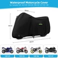 thumbnail image 2 of Funda Impermeable para Motocicleta Yamaha R1 R3 R6 R7 R9, 2 of 7