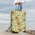 thumbnail image 3 of Lsque Cute Avocado Printed Luggage Cover, Travel Luggage Protector,Scratch and Dirt Resistant, Fits 18-32 Inch Luggage - Large, 3 of 9