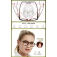 thumbnail image 3 of WEMOOTANTS Retro Reading Glasses 2.0 for Women Brown Tortoise Round Readers 1.00 1.25 1.50 1.75 2.00 2.25 2.50 2.75 3.00 3.50 4.00, 3 of 5