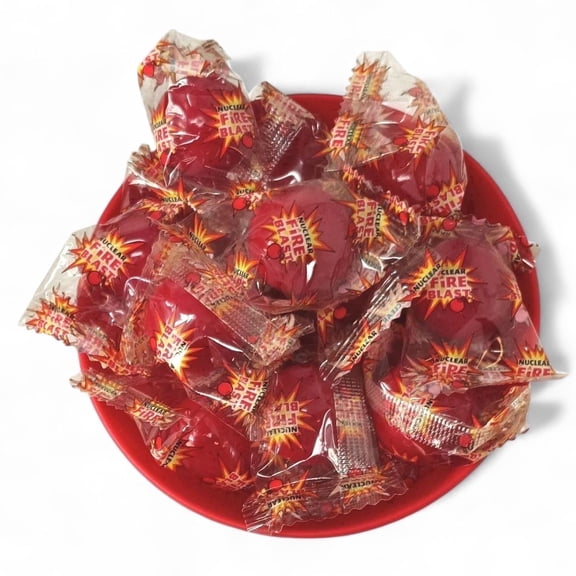 Michele’s Pantry Fireball Jawbreakers Hot Cinnamon Hard Candy 2 lb Bulk Bag Gluten Free