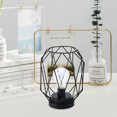 thumbnail image 3 of Simple European-style Electroplating Metal Craft Electronic Lamp Decoration Black, 3 of 6