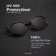 thumbnail image 3 of Gafas de sol KALIYADI polarizadas semisin montura que bloquean los rayos UV, 3 of 6