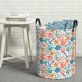 thumbnail image 6 of Bingfone Sea Creatures Waterproof Foldable Laundry Hamper Bucket with Handles for Storage Bin,Clothes Hamper (Small ), 6 of 6