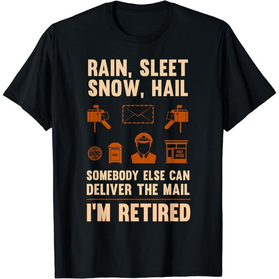 Postal Worker Retirement Funny Post Office Gift Men Women T-Shirt