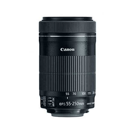 Canon EF-S 55-250mm f/4-5.6 IS Telephoto Zoom Lens for SLR Cameras