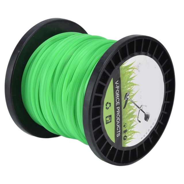 String Trimmer Line 2.0mm Trimmer Line String Trimmer Weed Trimmer Green Quadrate String Trimmer Line for Trimmer Accessory
