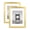 Gold, variant on Meframe 2PACK 11x14 Wooden Picture Frame, Matted to 8x10 Wall Photo Frame, Black