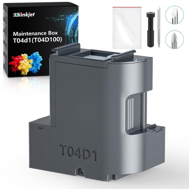 Caja de mantenimiento de tinta Osinkjet T04D1 para impresoras Epson ET