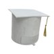 thumbnail image 3 of Caja de regalo para birrete de graduación, caja de dulces para birrete de graduación, con cajón para ceremonia de graduación Blanco, 3 of 9