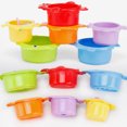 thumbnail image 3 of 6pcs Stacking Cups Nesting Cups Cartoon Stacking Cups Interactive Kids Playthings, 3 of 7