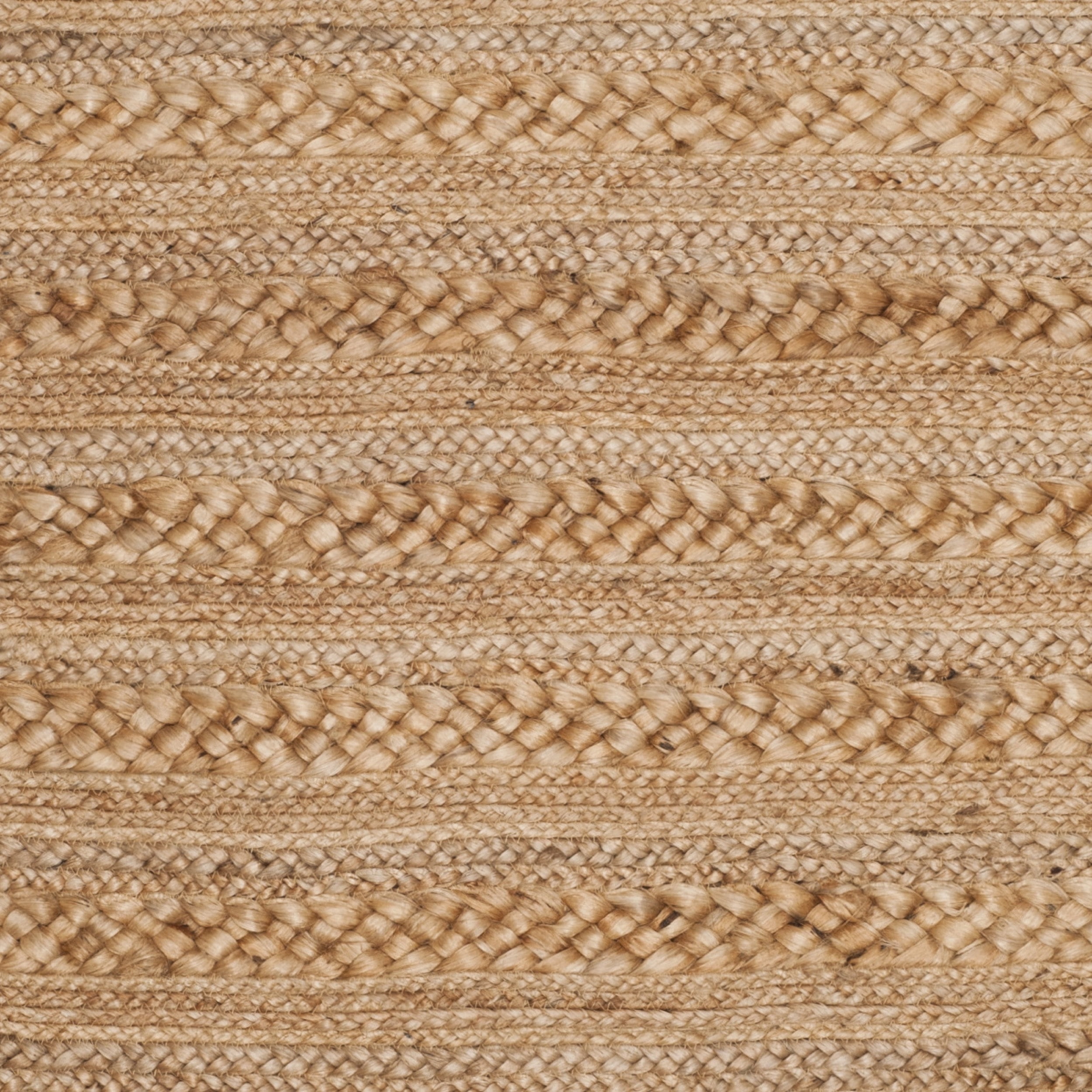 SAFAVIEH Natural Fiber Jancis Braided Jute Area Rug, Natural, 3' x 5'