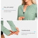 thumbnail image 5 of Craaazy Women Casual Full Zip Jacket, Solid Color Long Sleeve Sun Protection Top, Slim Fit with Thumb Holes and Pockets for Daily Wear Gifts, 5 of 8