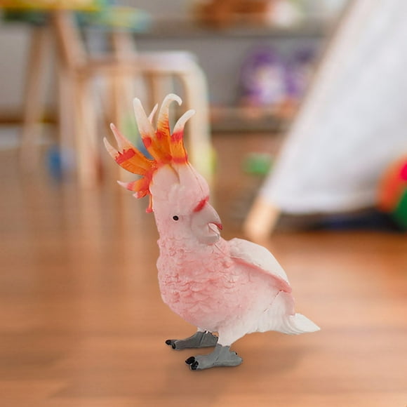 Qertyioot Sensoriel Toys pour les Tout-Petits 1-3 l'Âge Oiseau Aras Perroquet Figurines Modèles pour la Collection Éducative et Décoration Moins de 10 $