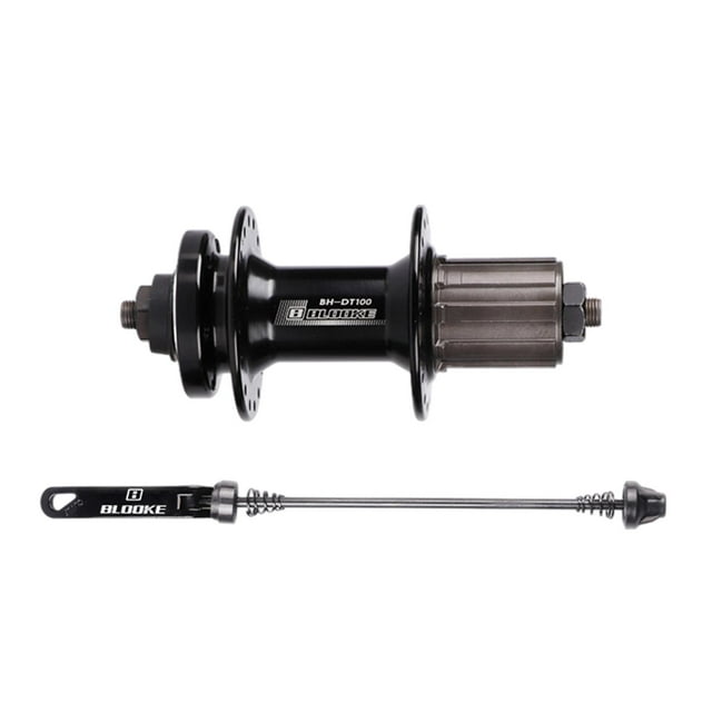 S SERENABLE Disc Brake Hub through Axle 36 Hole Quick Release 7- Rear hub