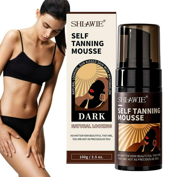 Autobronceador corporal instantáneo para bronceado claro, bronceador corporal sin sol para Feria a medio Fivean unisex