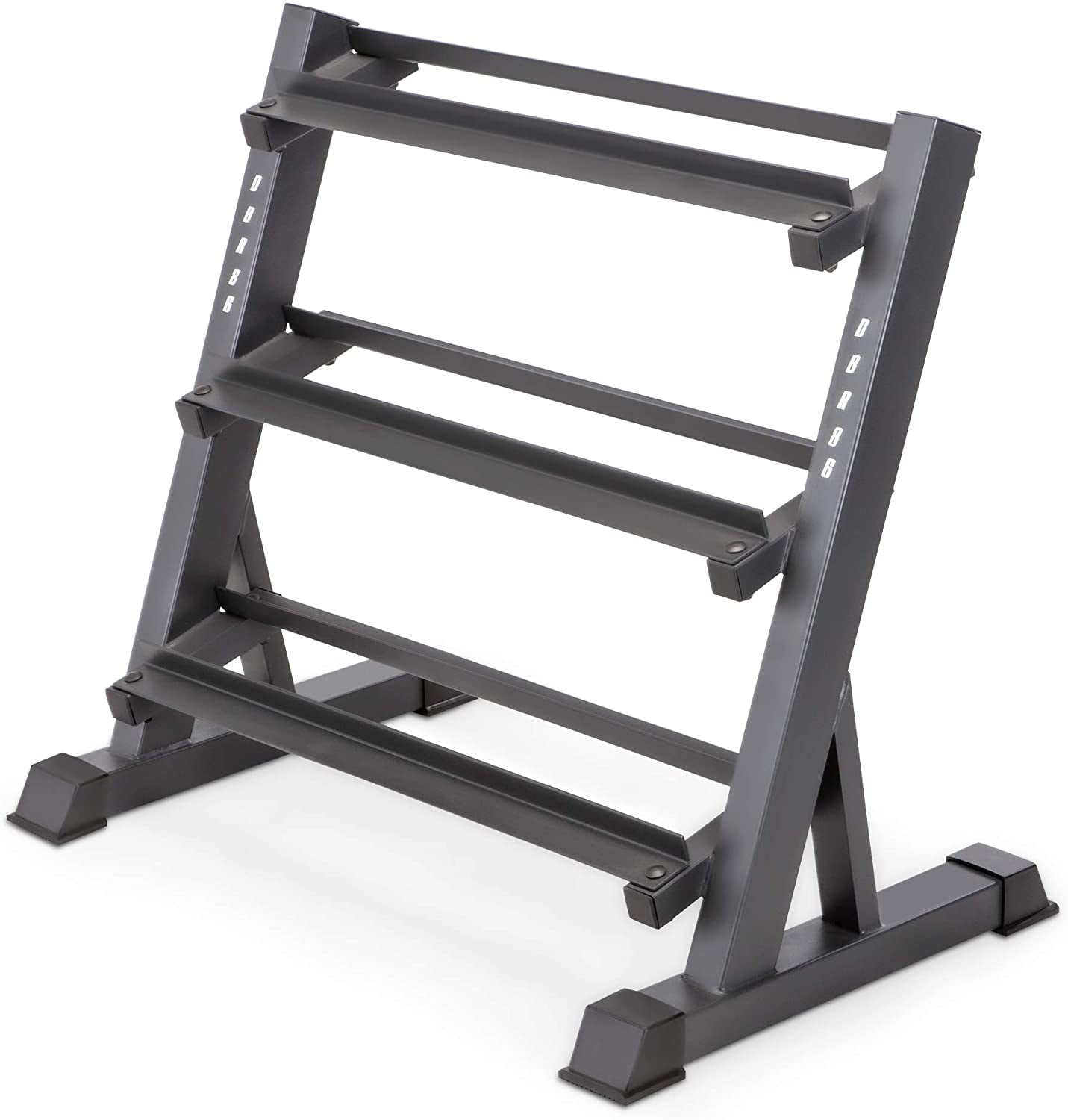 Latest Model Dripex 3 Tier/2 Tier Heavy Duty Dumbbell Rack Home Gym Weight Rack Storage Stand Rack Only Weight Sets/Kettlebell/Weight Plates/Holder