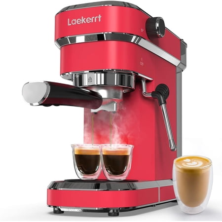 Espresso Machine 20 Bar Espresso Machine with Milk Frother Steam Wand, Professional Espresso Machine for Cappuccino and Latte
