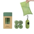 thumbnail image 2 of QARUN 2026 New Biodegradable Dog Poop Bags with One Dispenser Thicken and Earth Friendly Dog Poop Bag Holder (Scented) for Park, Sidewalk, Home, Car, Travel, 2 of 5