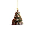 thumbnail image 1 of Adorno Navideño 2D Para Colgar. Adorno Acrílico Con Doble Impresión De Árbol De Navidad. Adorno Interesante Para Navidad D, 1 of 4