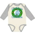 thumbnail image 3 of Inktastic I want a Hippopotamus for Christmas Boys or Girls Long Sleeve Baby Bodysuit, 3 of 5