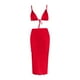 thumbnail image 4 of Traje de baño de tres piezas de bikini cómodo de nailon de color sólido para mujer Traje de baño de tres piezas para mujer OAVQHLG3B Store  lin121212, 4 of 4