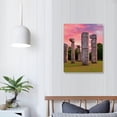 thumbnail image 3 of Decor for Home Warrior Pictures Thousand Columns Paintings Artwork Prints Wall Art on Canvas Framed Ready to Hang in Bedroom, 3 of 4