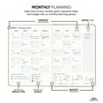 thumbnail image 3 of Productivity Store 2024 Planner 8.5 x 11 Pro Max - Undated 12 Month Calendar 2024 Planner - Monthly Planner, Weekly Planner & Daily Planner 2024-2025 - Light Blue - A4, 3 of 6