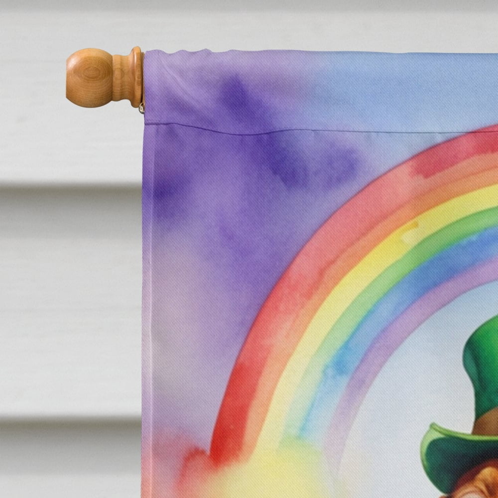 Dachshund St Patrick's Day House Flag 28 in x 40 in