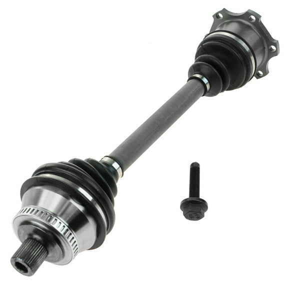 TRQ CV Joint Axle Shaft Assembly Front Right RF RH for Audi S4 A4 VW Passat CSA82180 Fits select: 1998-1999,2001-2005 VOLKSWAGEN PASSAT
