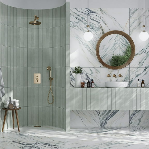 Cadence 3x16 Sage Green Porcelain Subway Wall and Floor Tile (14.21 sq ft/case) - 44 Pack