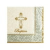 Bulk Buys PB561-72 Baptism Divinity Beverage Napkins, 72 Piece