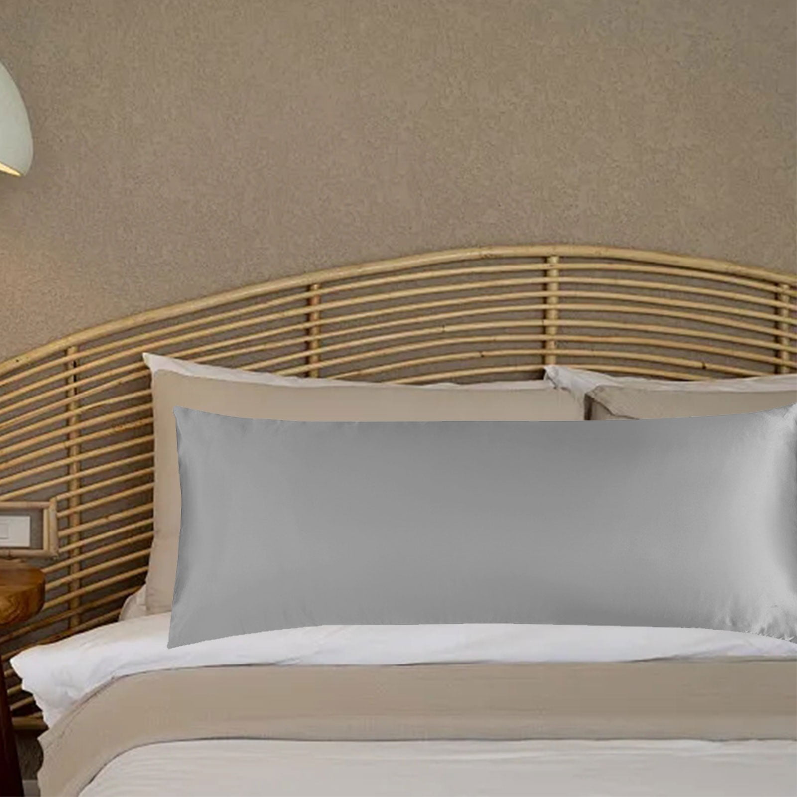 Felwors 51 137cm 20 54in Multi Color Pillow Case Imitation Silk Body Double Pillow Case Silk Extended Couple Pillow Case