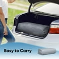 thumbnail image 2 of Quictent Carport Replacement Tarp Canopy Top Cover with Edge with Bungees Balls, for 10x20 ft Garage Party Tent Shelter - Gray, One Roof Only, 2 of 8
