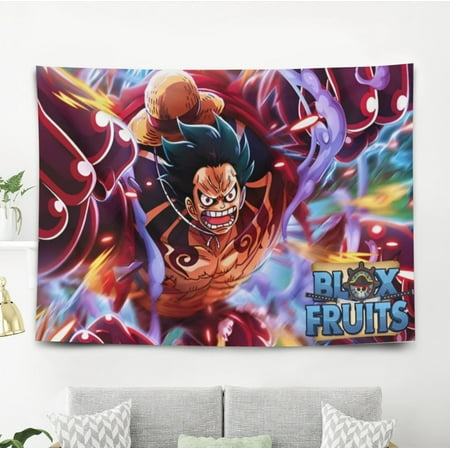 Blox Fruits Gift Wall Hanging Backdrop for Room Bedroom Girls Fans Background Banner Party Birthday Supplies Decor Hello Kitty