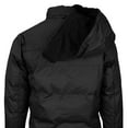 thumbnail image 3 of Men's Heavyweight Insulated Lined Jacket with Removable Hood BIGBEAR (Black, XL), 3 of 5