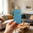 thumbnail image 5 of 2026 A6 Thin Travel Planner With Monthly Layout And Hardcover Design For Portable Family Scheduling - Lake Blue, 5 of 5