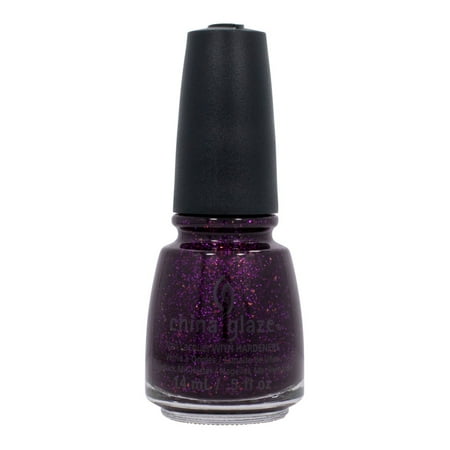 China Glaze 0.5oz Nail Polish Lacquer Clay Purple, HOWL YOU DOIN', 81490