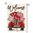 thumbnail image 2 of Home Decor Valentine'S Day Garden Flag Outdoor Dating Party Decoration Flag Print Door Welcome Flag Flags_ Banners & Accessories Valentines Day Decorations, 2 of 5