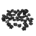 thumbnail image 1 of DIN Terminal Block, DIN Rail Terminal End Block 100PCS Multifunctional Easy Installation  Compact Wide Application  for Home, 1 of 7
