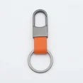 thumbnail image 1 of High-end Ccomtom LOGO Metal Leather Keychain Laser Engrave Car Keyring Men's Women's Personalized Name Number Key Chain Ring Gift, 1 of 6