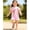 A-Pink, variant on Bellafa 2-7T Girl's Summer Dress 100% Cotton Ruffle Sleeve A-Line Casual Sundress Toddler Kids Appliuqe Shirt Dresses