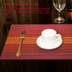 thumbnail image 2 of Juego De 6 Manteles Individuales De Pvc Para Mesa De Comedor, Manteles Individuales De Pvc Tejidos Lavables, Manteles Individuales Antideslizantes Resistentes Al Calor Para Cocina, Manteles Para Mesa Kearding HA026693-01, 2 of 6
