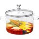 thumbnail image 1 of Cacerola Jucoan de vidrio transparente con tapa, 1,8 L, 1 of 7