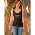 thumbnail image 2 of Brooklyn Forever Fence Art Racerback Tank Women -Image by Shutterstock, Female x-Small, 2 of 4