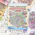 thumbnail image 4 of 20Pcs/Pack Cute Cartoon Capybara Stickers for Kids Girls Teens, Capybara Miniature Scenes Stickers, 4 of 5