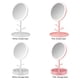 thumbnail image 4 of Espejo de maquillaje redondo con lámpara y ajuste de 3 marchas, recargable, 4 of 7