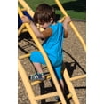 thumbnail image 7 of Strip-Proof Toddler Bear Romper with a Back Zipper in Blue/Brown, 7 of 7