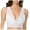White, variant on Women Full Coverage Bra Underwear With Garter Belts Bras Tops Wirefree Comfort Yoga Cami Bras